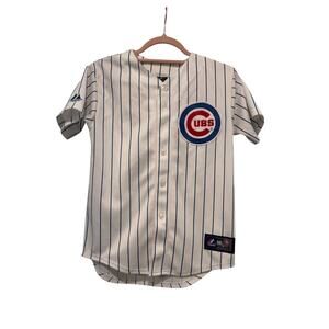 [Vintage] Youth Majestic Chicago Cubs Castro Jersey - Size M (17x25)
